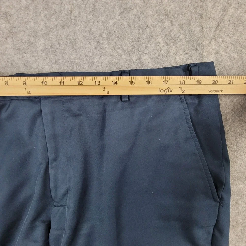 Jos. A. Bank Traveler Shorts Mens 40 Navy Blue Tailored Fit Flat Front Polyester